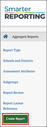 the [Create Report] button.