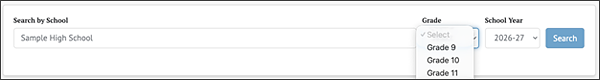 Sample dependent drop-down list with selectable list