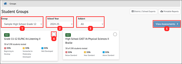 IAB/IA dashboard.