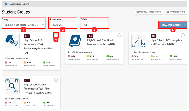 IAB/IA dashboard.