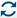 Refresh icon, displays two arrows forming a circle.