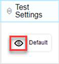 A portion of the Test Administration Interface window with the Details icon called out. 